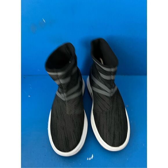 LANDS END Black AND Grey ACTION Women's Size 8 PULL ON Boots 47405 - Picture 4 of 6